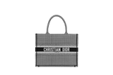DIOR BOOK TOTE ハウンドトゥース エンブロイダリー