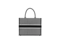 DIOR BOOK TOTE ハウンドトゥース エンブロイダリー