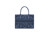 DIOR BOOK TOTE　Dior Flowers エンブロイダリーデニム